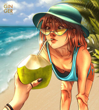 Knee-up + complex background